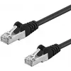 Wirewin PKW-OUT-K5E 10.0 Cat5e U/FTP Patch καλώδιο, RJ45, μαύρο, 10 m