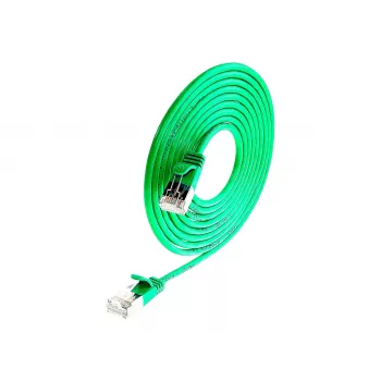 Wirewin Triotronik PKW-LIGHT-STP-K6 5.0 GN Cat6 STP Patch καλώδιο, RJ-45 αρσενικό σε RJ-45 αρσενικό, 5 m, πράσινο