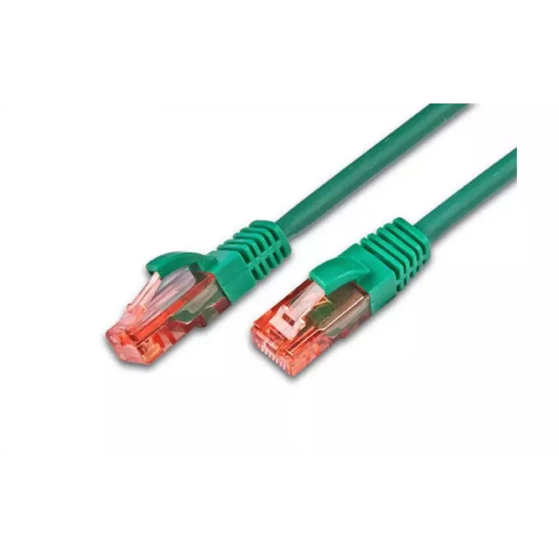 Wirewin Cat6 U/UTP Patch καλώδιο 1m πράσινο PKW-UTP-KAT6 1.0 GN