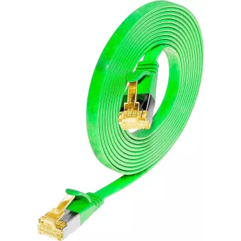 Wirewin SLIM Cat6a U/FTP Patch καλώδιο, RJ45, 2m, πράσινο PKW-STP-SLIM-K6A 2.0 GN