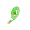 Wirewin Cat6a U/FTP Slim Ethernet Patch καλώδιο, RJ45, πράσινο, 5m PKW-STP-SLIM-K6A 5.0 GN