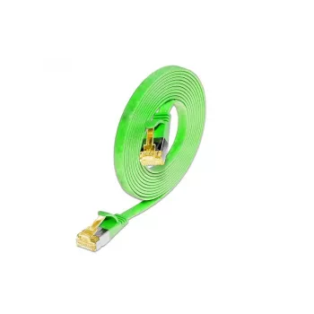 Wirewin Cat6a U/FTP Slim Ethernet Patch καλώδιο, RJ45, πράσινο, 5m PKW-STP-SLIM-K6A 5.0 GN