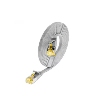 Wirewin Cat6a U/FTP Slim Ethernet Patch καλώδιο 0,1m γκρι PKW-STP-SLIM-K6A 0.1