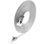 Wirewin PKW-LIGHT-STP-K6A 1.5 Cat 6a U/FTP Slim στρογγυλό Patch καλώδιο, PoE, 1,5 m, γκρι