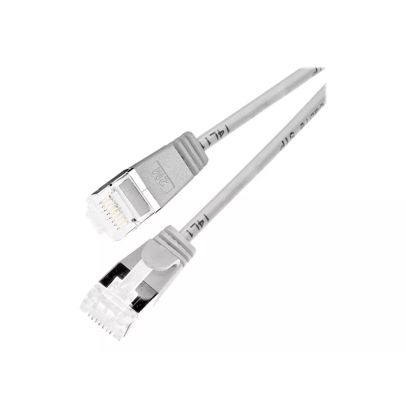 Wirewin Cat 6a U/FTP Slim Patch καλώδιο, γκρι, 7,0 m PKW-LIGHT-STP-K6A 7.0