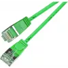 Wirewin SLIM SL6 7,5 m Cat.6 U/FTP Slim Ethernet Patch καλώδιο, πράσινο PKW-LIGHT-STP-K6 7.5 GN