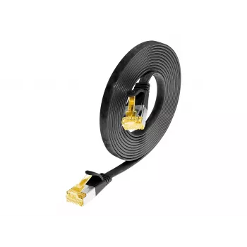 Wirewin Cat6a U/FTP Slim Patchkabel RJ45 1,5m μαύρο PKW-STP-SLIM-K6A 1.5 SW
