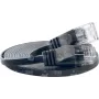 Wirewin Cat.6 SLIM Patchkabel, U/UTP, 0,15 m, μαύρο PKW-SLIM-KAT6 0.15 SW