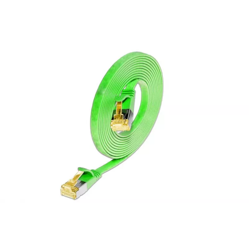 Wirewin Cat6a U/FTP Slim Patchkabel RJ45 - 1,5 m, πράσινο PKW-STP-SLIM-K6A 1.5 GN