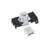 Wirewin WKS JACK KAT6A UTP Keystone-Modul, μη θωρακισμένο, RJ45, χωρίς εργαλεία, λευκό
