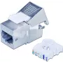 Wirewin Cat6A 10 Gigabit Ethernet Keystone-Modul, θωρακισμένο, χωρίς εργαλεία, Keystone-System (WKS JACK STP KAT6A)