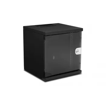 Wirewin WCAB 10 312X300X6U BL ράφι τοίχου 6U μαύρο
