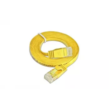 Wirewin SLIM U6 10 GE - Cat.6 Slim Patchkabel, U/UTP, 10 m, κίτρινο PKW-SLIM-KAT6 10.0 GE