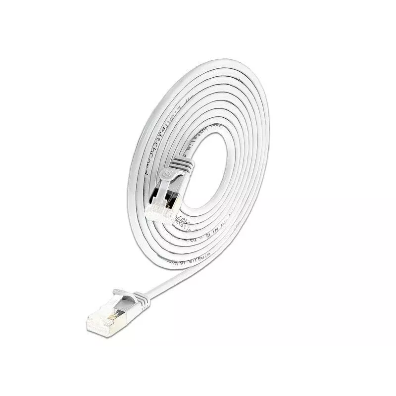 Wirewin Cat6a U/FTP Slim καλώδιο δικτύου Ethernet, 3m, λευκό PKW-LIGHT-STP-K6A 3.0 WS