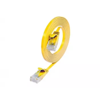 Wirewin Cat.6 Slim U/UTP Patchkabel, 15 m, κίτρινο PKW-SLIM-KAT6 15.0 GE
