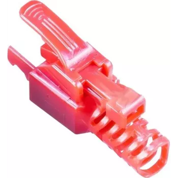Wirewin MOD SL KAT6A STP 10 RT βύσμα RJ-45, Cat.6A, STP, χωρίς εργαλεία, κόκκινο, συσκευασία 10 τεμ.