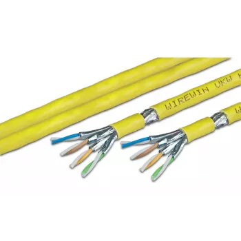 Wirewin WirewinCat.7 Καλώδιο εγκατάστασης S/FTP 1200MHz LSOH3 Duplex PoE βελτιστοποιημένο 500m VKW SFTP K7A L3 500DXQ