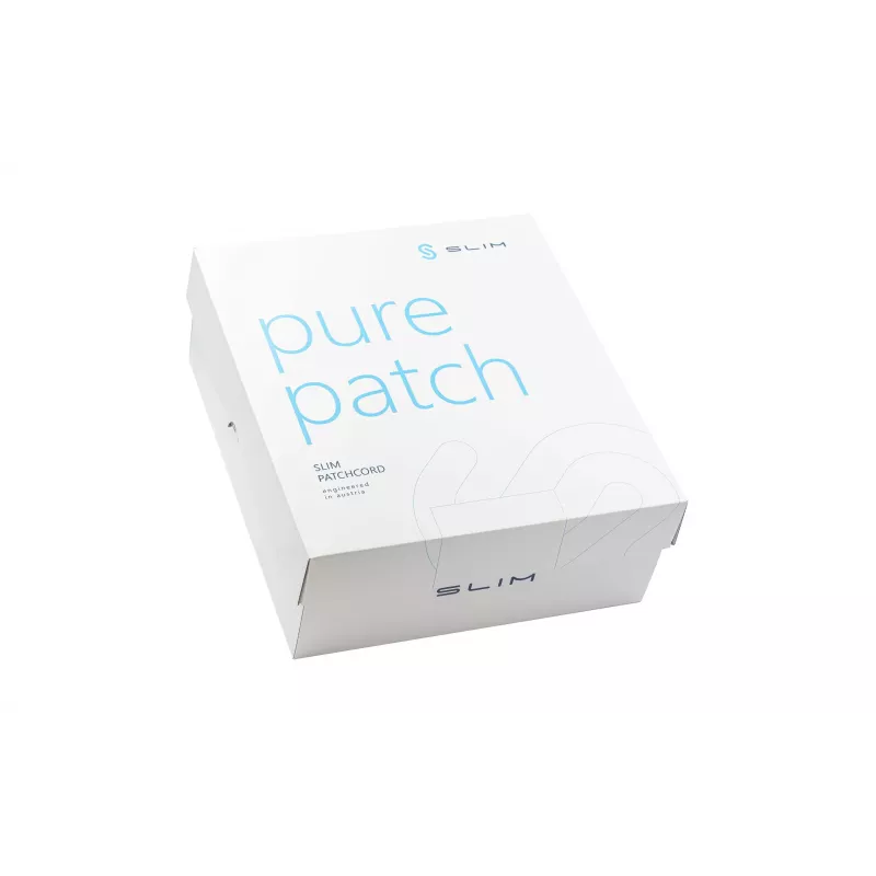 Wirewin SLIM-LS-K6A 2.0 WT 60 Cat.6A U/FTP Slim Ethernet Patch Καλώδιο, 2 m, Λευκό, συσκευασία 60 τεμ.