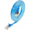 Wirewin Triotronik Cat 6 U/FTP Slim Patch Καλώδιο 2m Μπλε PKW-STP-SLIM-KAT6 2.0 BL