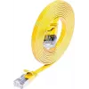 Wirewin Triotronik Cat6 U/FTP Slim Ethernet Patch Καλώδιο, 3m, Κίτρινο PKW-STP-SLIM-KAT6 3.0 GE