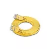 Wirewin Triotronik Cat6 U/FTP Slim Ethernet Patch Καλώδιο, 3m, Κίτρινο PKW-STP-SLIM-KAT6 3.0 GE