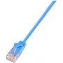 Wirewin Cat.6 Slim-Light Patch Καλώδιο, U/UTP, 0,15 m, Μπλε PKW-LIGHT-K6 0.15 BL