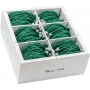 Wirewin SLIM-LS-K6A 0.5 GN 90 Cat6A U/FTP Slim Patch Καλώδιο, 0,5 m, Πράσινο, συσκευασία 90 τεμ.