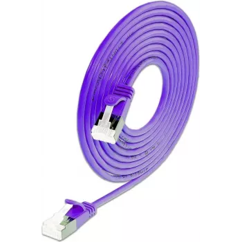 Wirewin Cat.6A 10 Gigabit Slim Patch Καλώδιο U/FTP, Μωβ, 0,5 m PKW-LIGHT-STP-K6A 0.5 VT