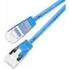 Wirewin SLIM KAT6A 10 Gigabit Light καλώδιο patch, U/FTP, 3,8mm, μπλε, 0,15m (PKW-LIGHT-STP-K6A 0.15 BL)