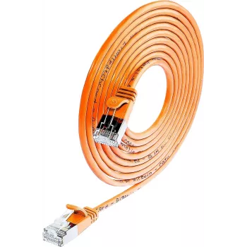 Wirewin Triotronik PKW-LIGHT-STP-K6 5.0 OR καλώδιο patch Cat6 F/FTP, βύσμα/βύσμα RJ-45, 5 m, πορτοκαλί