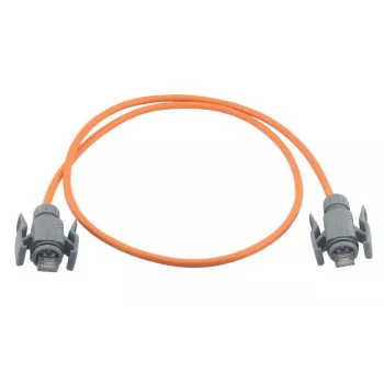 Wirewin Industrial Cat6a S/FTP PUR καλώδιο patch, 5m, πορτοκαλί, IP67 RJ45 PKW-I2-SF-K6A-PUR 5.0 OR
