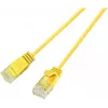 Wirewin Cat.6 SLIM-Light καλώδιο patch U/UTP 7,5m κίτρινο PKW-LIGHT-K6 7.5 GE