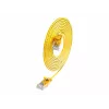 Wirewin Cat.6 SLIM-Light καλώδιο patch U/UTP 7,5m κίτρινο PKW-LIGHT-K6 7.5 GE