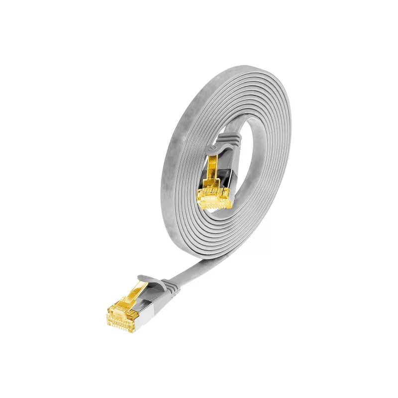 Wirewin Cat6a U/FTP Slim καλώδιο Ethernet patch, RJ-45, γκρι, 3 m PKW-STP-SLIM-K6A 3.0