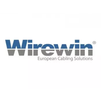 Wirewin Light καλώδιο patch U/FTP Cat 6a λευκό 0,1m λεπτό στρογγυλό θωρακισμένο PoE εύκαμπτο λεπτό καλώδιο PKW-LIGHT-STP-K6A 0.1 WS