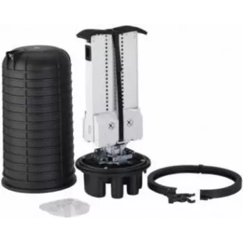 Optotec IP68 εξωτερικό Dome μούφας συγκόλλησης, έως 432 ίνες, 525mm ύψος, 2x οβάλ, 8x στρογγυλά FTTx (FOCUS-ODC2-CB)
