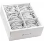 Wirewin SLIM-LS-K6A 0.5 WT 90 Cat6A U/FTP Slim καλώδιο Patch, 0,5m, λευκό, συσκευασία 90 τεμ.