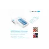 Wirewin SLIM-LS-K6A 0.5 WT 90 Cat6A U/FTP Slim καλώδιο Patch, 0,5m, λευκό, συσκευασία 90 τεμ.