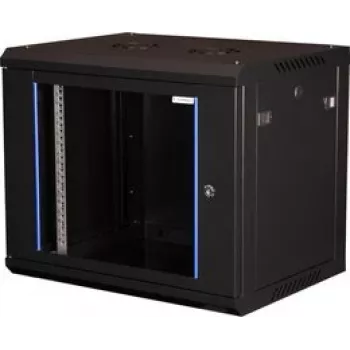 Wirewin θήκη τοίχου 19 ιντσών, μονοκόμματη, Pro 3ης γενιάς, 600x450mm, μαύρο (WCAB PS3 600X450X9U B)