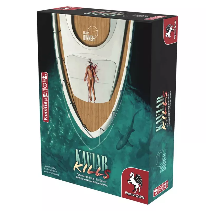 Pegasus Spiele Deadly Dinner – Kaviar Kills 19014G παιχνίδι μυστηρίου για πάρτι