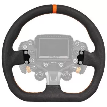 Simagic ZS-320CD στεφάνι τιμονιού Alcantara, 320mm, σχήμα D, 6x70mm PCD, χωρίς πλήμνη