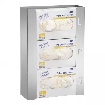 Bartscher διανομέας γαντιών K30 850025 ασημί ανοξείδωτο ατσάλι