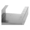 Bartscher διανομέας γαντιών K30 850025 ασημί ανοξείδωτο ατσάλι
