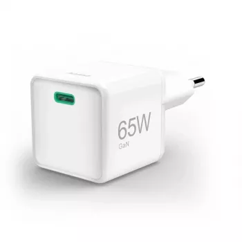 Hama GaN USB-C Super-Mini φορτιστής, 65 W, PD, λευκό (00201943)