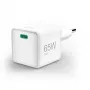 Hama GaN USB-C Super-Mini φορτιστής, 65 W, PD, λευκό (00201943)
