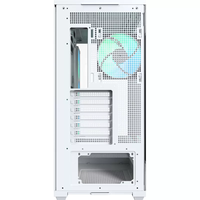 MONTECH TG3 κουτί PC, Tempered Glass x2, λευκό