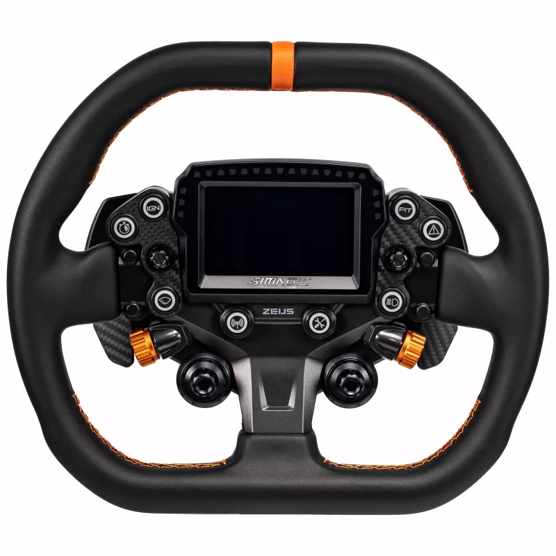 Simagic ZS-310CS τιμόνι δερμάτινο, χωρίς πλήμνη