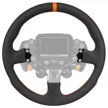 Simagic ZS-330RR στεφάνη τιμονιού Alcantara, 330mm, χωρίς πλήμνη