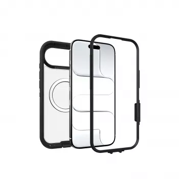 OtterBox Defender Series Pro XT θήκη πλάτης για Apple iPhone 15 Pro Max - Dark Side (διαφανές/μαύρο)