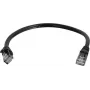 C2G 0,3m Cat6 Snagless UTP καλώδιο δικτύου, μαύρο 83404